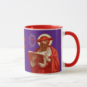 St. Jerome as Cardinal with Book (P 004) Mug
