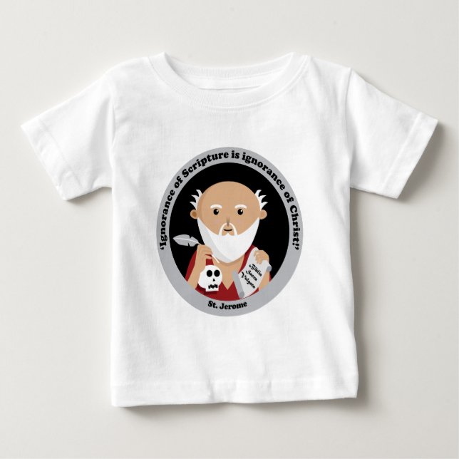 St. Jerome Baby T-Shirt (Front)