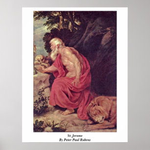 St. Jerome By Peter Paul Rubens Poster