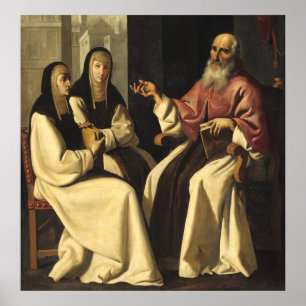 St. Jerome - Francisco de Zurbarán Fine Art Poster
