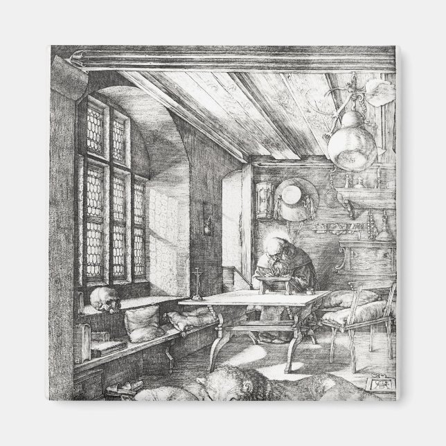 St. Jerome in his Study, 1514 Magnet (Front)