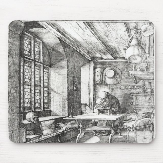 St. Jerome in his Study, 1514 Mouse Mat (Front)