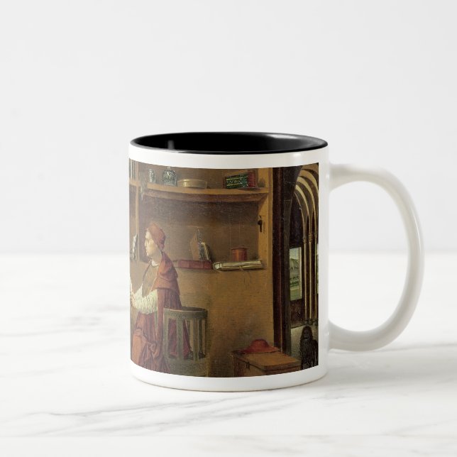 St. Jerome in his study, c.1475 2 Two-Tone Coffee Mug (Right)