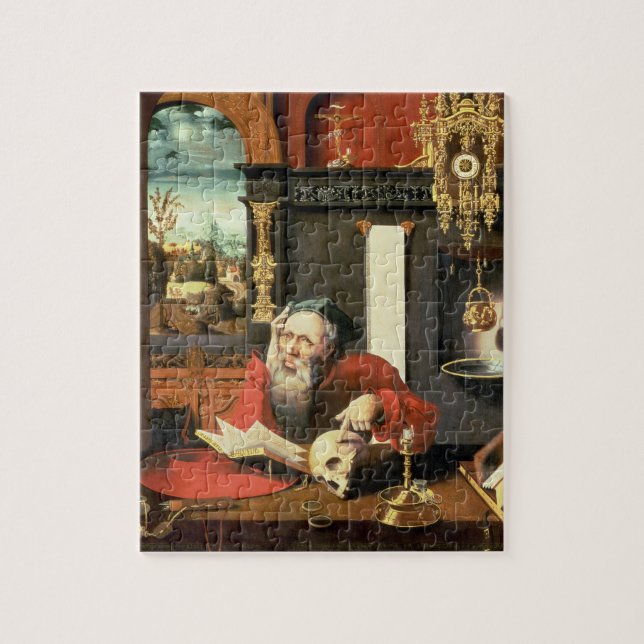St. Jerome in his Study Jigsaw Puzzle (Vertical)