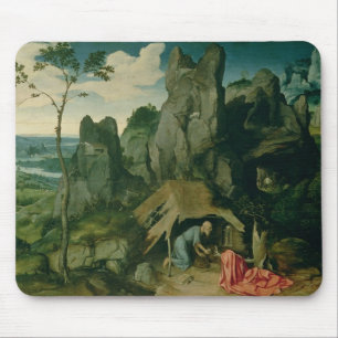 St. Jerome in the Desert (oil on panel) (see also Mouse Mat