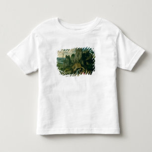 St. Jerome in the Desert (oil on panel) (see also Toddler T-Shirt