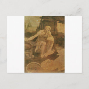 St. Jerome in the Wilderness by Leonardo Da Vinci Postcard