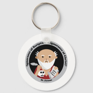 St. Jerome Key Ring