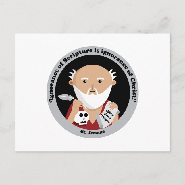 St. Jerome Postcard (Front)