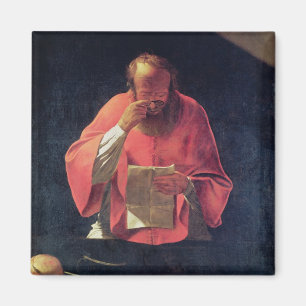 St.Jerome reading Magnet