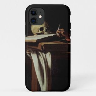 St. Jerome Writing, c.1604 (detail of 64911) iPhone 11 Case