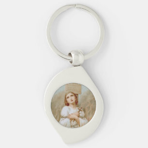 St. Joan of Arc Burning at the Stake (BF 01) Key Ring