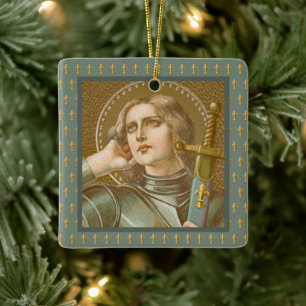 St. Joan of Arc (JM 28) Ceramic Ornament