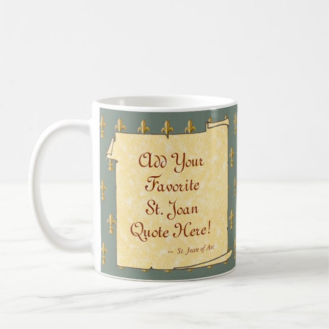 St. Joan of Arc (JM 28) Coffee Mug (Left)