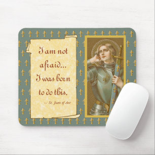 St. Joan of Arc (JM 28) Mouse Mat