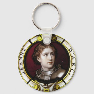 St. Joan of Arc Key Ring