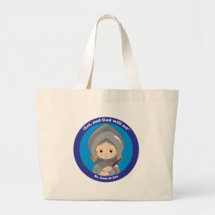 St. Joan of Arc Large Tote Bag