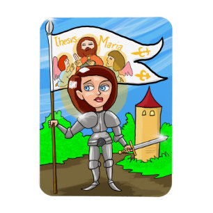 St. Joan of Arc Magnet