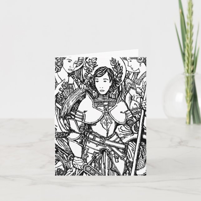 St. Joan of Arc Notecard (Front)