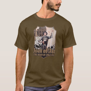 St Joan of Arc Patron Saint of France Jeanne d'Arc T-Shirt