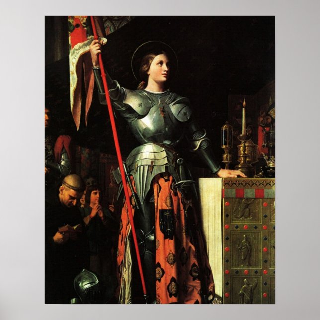 St Joan of Arc Poster (Front)