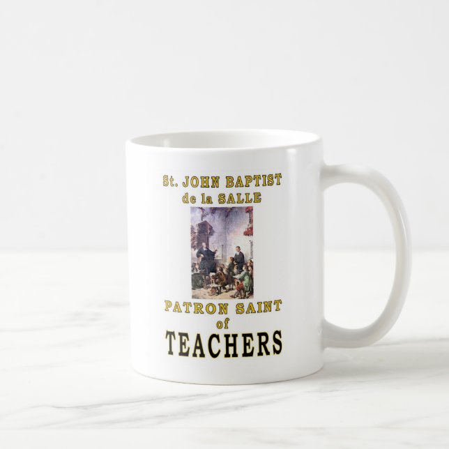 ST. JOHN BAPTIST de la SALLE Coffee Mug (Right)