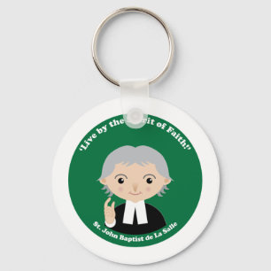 St. John Baptist de La Salle Key Ring