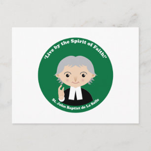 St. John Baptist de La Salle Postcard