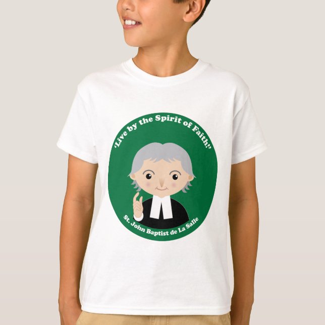St. John Baptist de La Salle T-Shirt (Front)