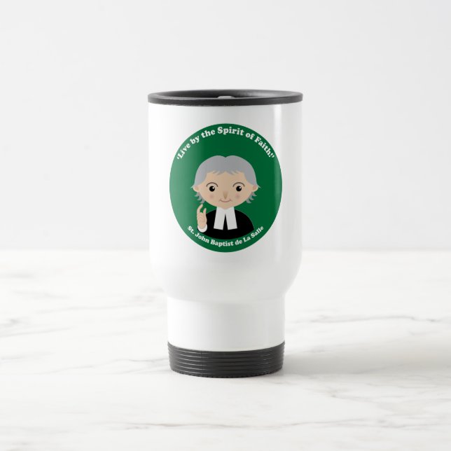 St. John Baptist de La Salle Travel Mug (Center)