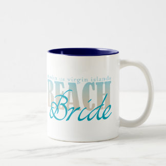 St John Beach Bride Coffee Mug