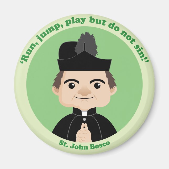 St. John Bosco Magnet (Front)