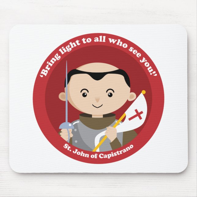 St. John Capistrano Mouse Mat (Front)