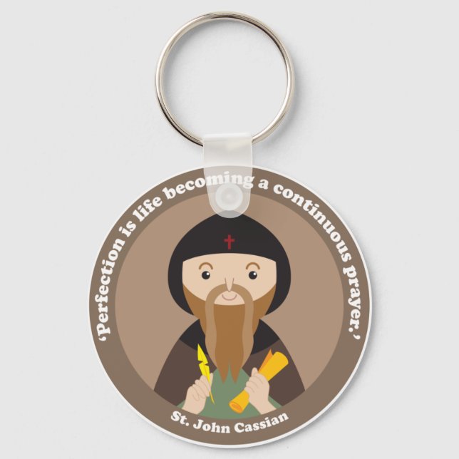 St. John Cassian Key Ring (Front)