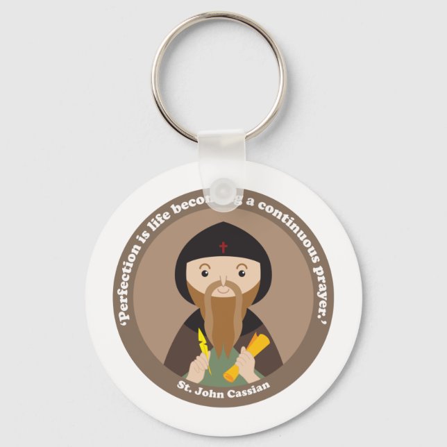 St. John Cassian Key Ring (Front)