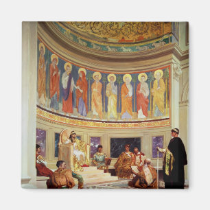 St John Chrysostom exiled by Empress Eudoxia Magnet
