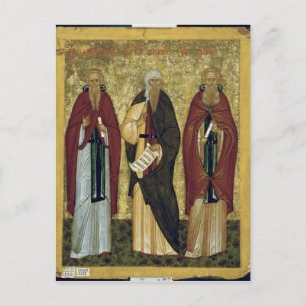 St. John Climacus  St. John of Damascus Postcard