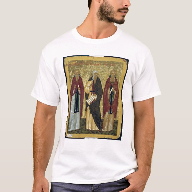 St. John Climacus  St. John of Damascus T-Shirt (Front)