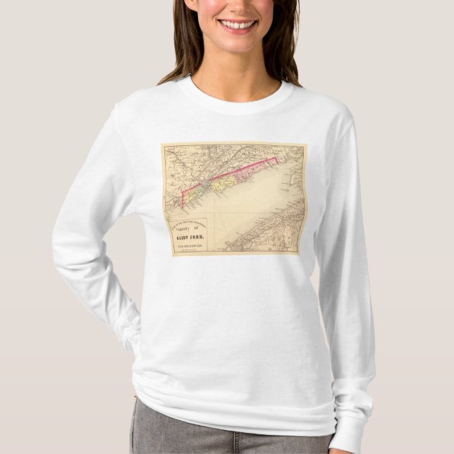 St John Co, NB T-Shirt (Front)