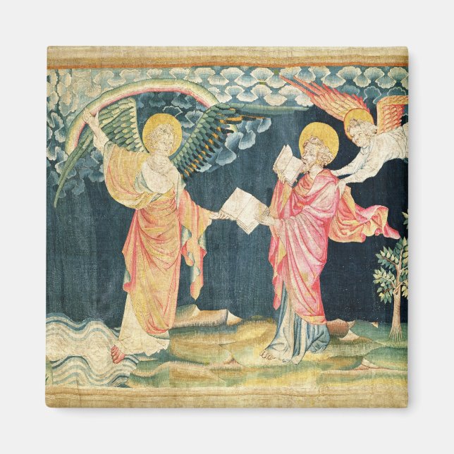 St. John Eating the Book Magnet (Front)