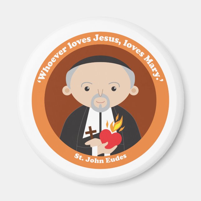 St. John Eudes Magnet (Front)