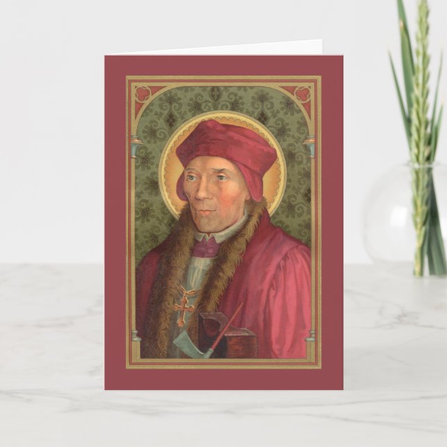 St. John Fisher (SAU 025) Blank Greeting Card 1 (Front)