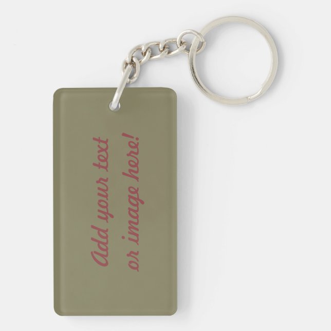 St. John Fisher (SAU 025) Customisable Key Ring (Back)