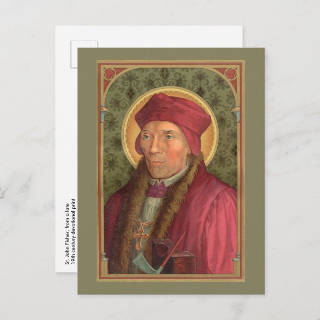 St. John Fisher (SAU 025) Postcard (Front/Back)