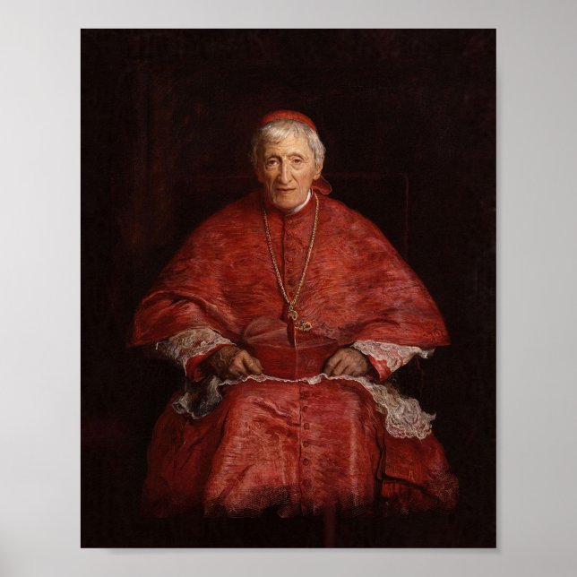  St John Henry Newman Catholic Saint Everett Poster (Front)
