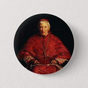 St. John Henry Newman The Kindly Light Fine Art 6 Cm Round Badge