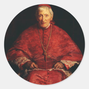 St. John Henry Newman The Kindly Light Fine Art Classic Round Sticker