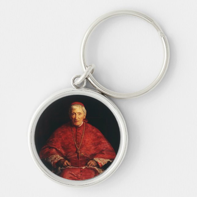 St. John Henry Newman The Kindly Light Fine Art Key Ring (Front)