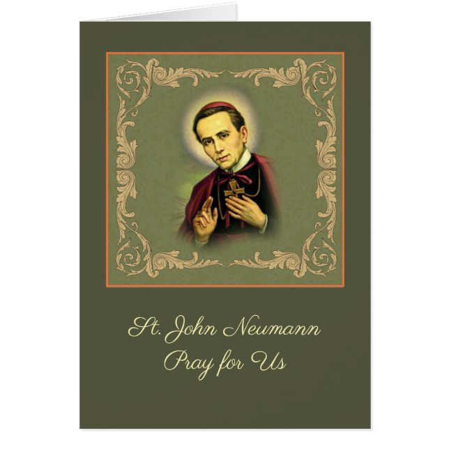 St. John Neumann Catholic Cardinal (Front)