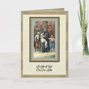 St. John of God Pray for Us Birthday Card